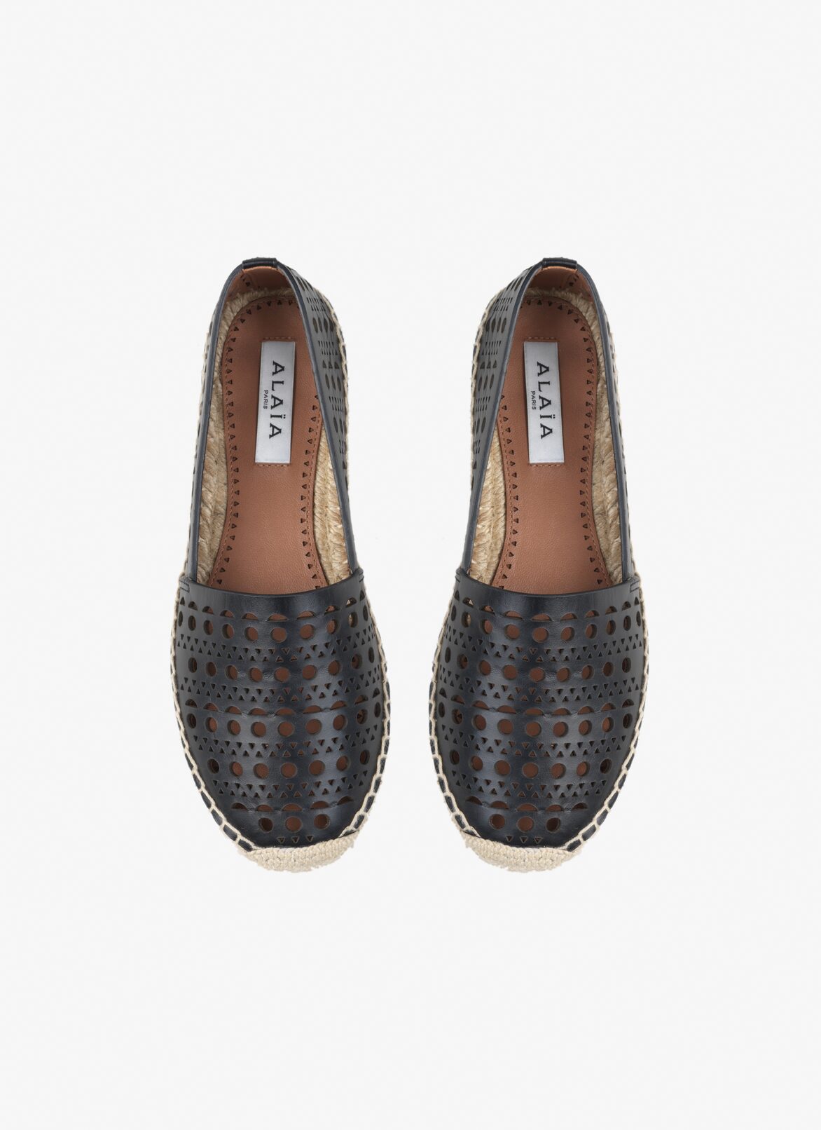 Openwork Espadrilles ALAÏA BLACK OPENWORK ESPADRILLES